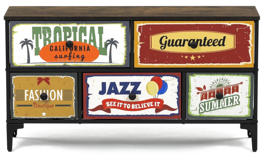 Vintage komód, 103 x 30 x 56 cm, Vintage komód,103 x 30 x 56 cm