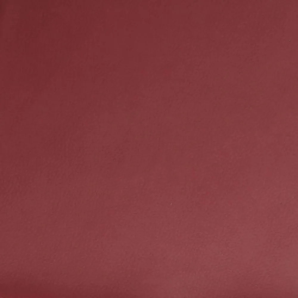 vidaXL bordó műbőr pad 107 x 80 x 81 cm