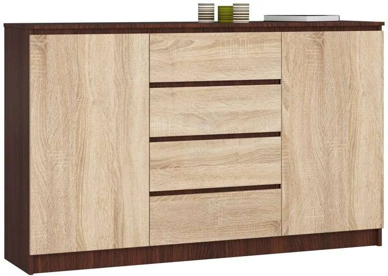 Komód P99_160 - wenge-sonoma