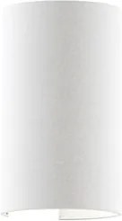 RENDL RON W 15/25 nástěnná Polycotton bílá/bílé PVC 230V LED E27 15W