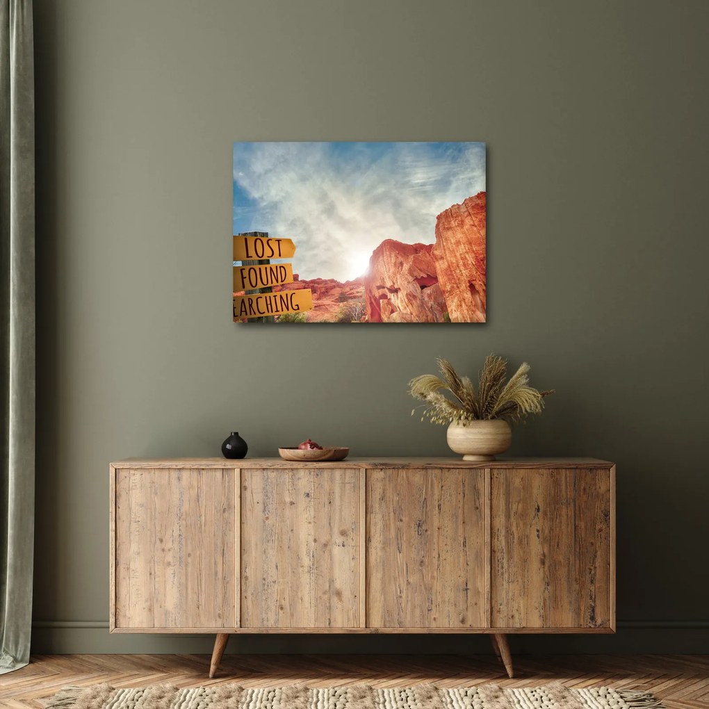 Mutatók felirattal képe (70x50 cm)