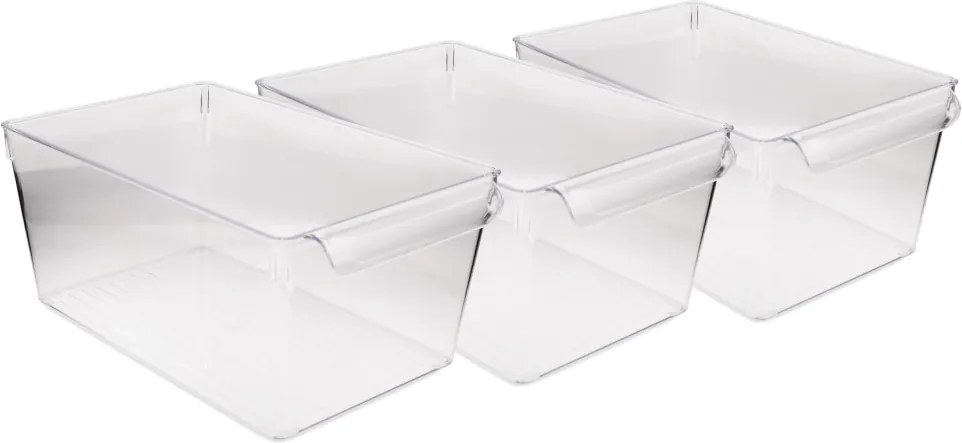 Ételtároló dobozok hűtőbe 3 db