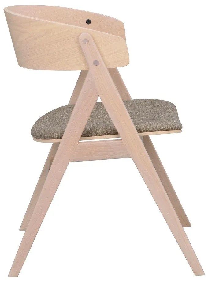 Natúr színű étkezőszék szett 2 db-os Waterton - Rowico