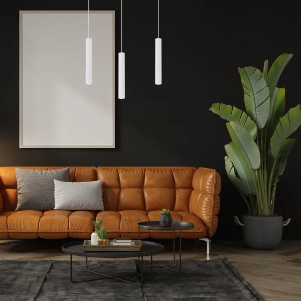 Csillár zsinóron HUDSON 3xGU10/8W/230V fehér