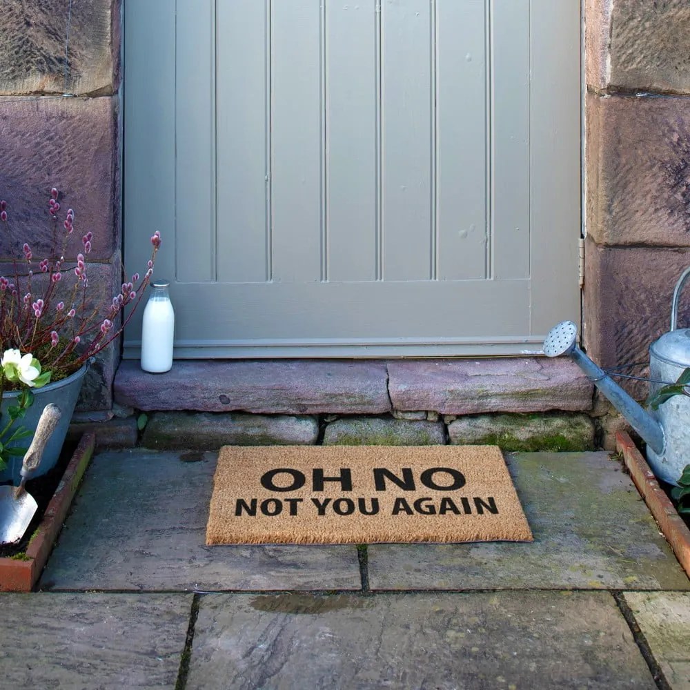 Kókuszrost lábtörlő 40x60 cm Not You Again – Artsy Doormats
