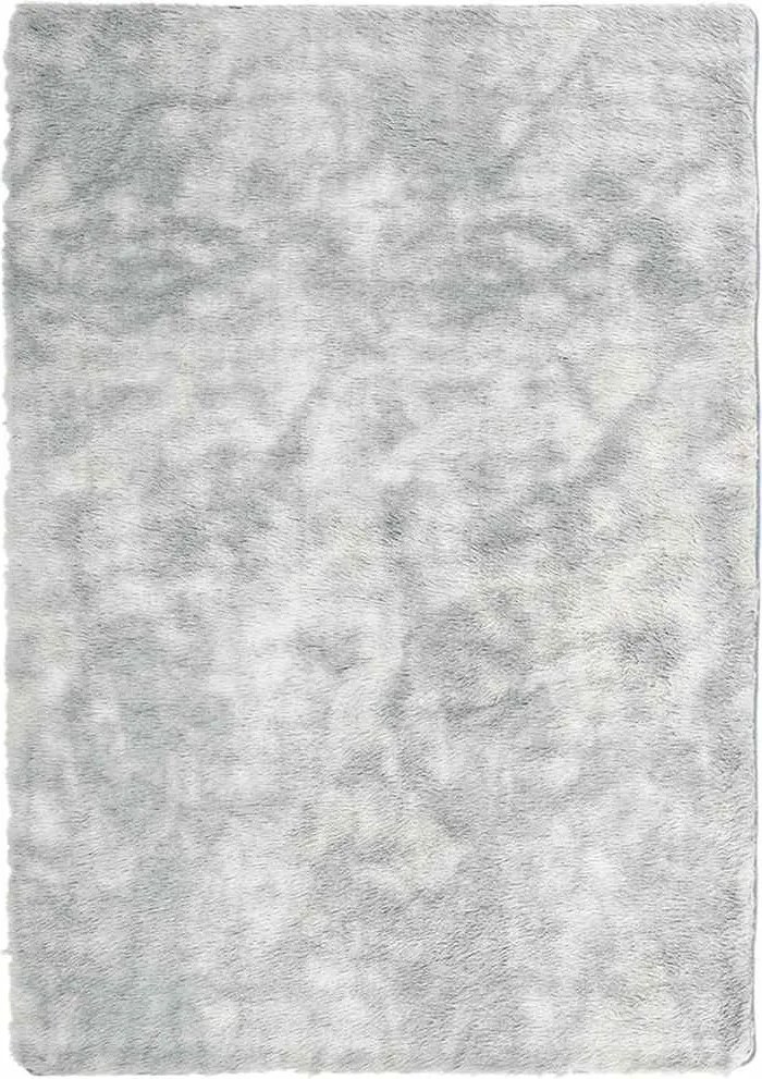 vidaXL ezüstszürke hosszú szálú NAVARRA bozontos szőnyeg 240x340 cm