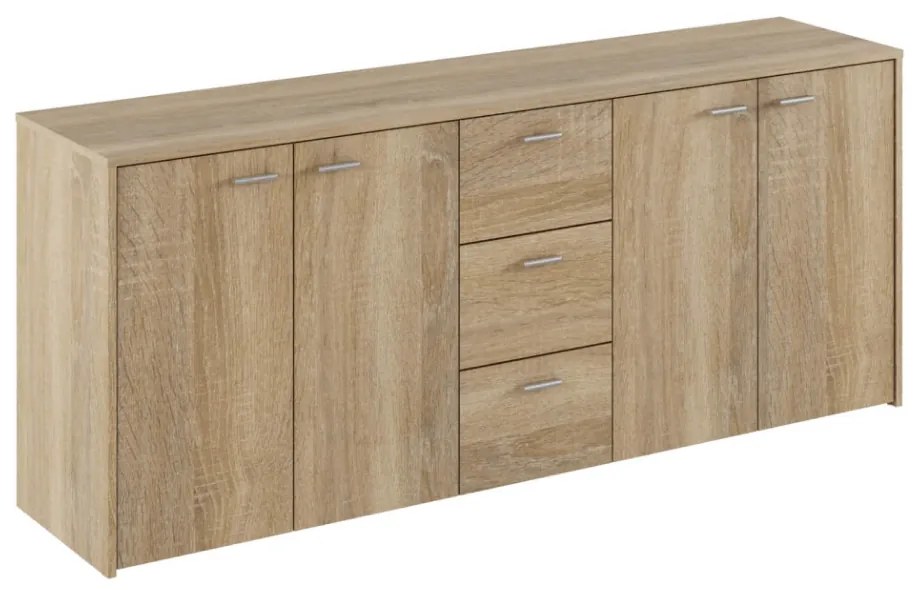 HUGOS 180 szekrény, sonoma tölgy