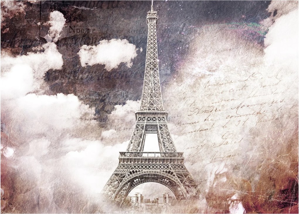 Kép - Eiffel-torony, Párizs, Franciaország (70x50 cm)