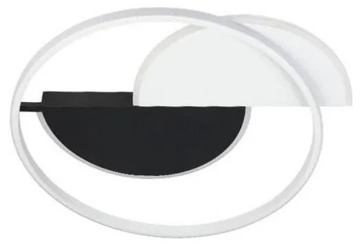 LED Dimmelhető lámpa LED/70W/230V 3000-6500K fehér/fekete + távirányítás