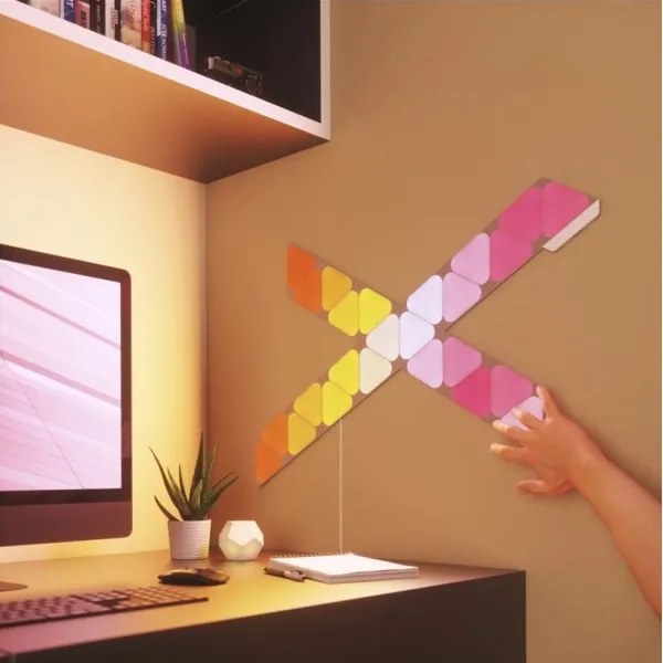 Nanoleaf - Kiegészítő KÉSZLET 10x LED RGB Dimmelhető panel TRIANGLES LED/0,5W/230V Wi-Fi