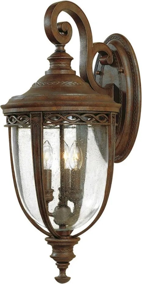 ELSTEAD FE-EB2-L-BRB ENGLISH BRIDLE Klasszikus Kültéri Fali Lámpa E14 IP44