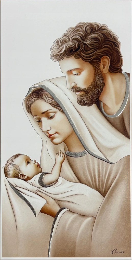 Kép Szent Család CU108/3 Gravírozás Ingyen!