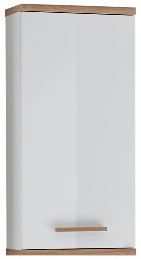 Fehér függő fürdőszoba szekrény 36x75 cm Set 923 - Pelipal