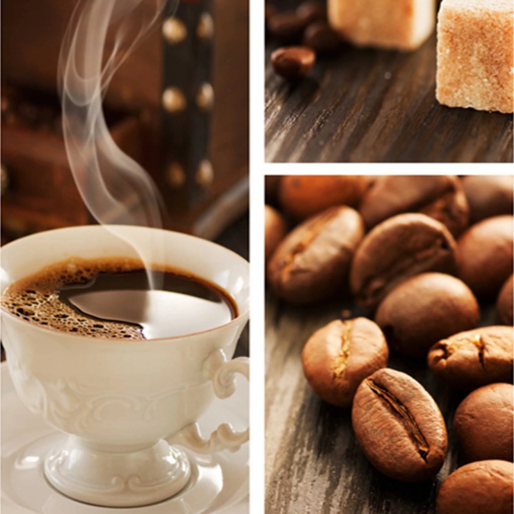 Gario Paraván Kávé variációk Méret: 180 x 170 cm, Kivitelezés: Parafa paraván