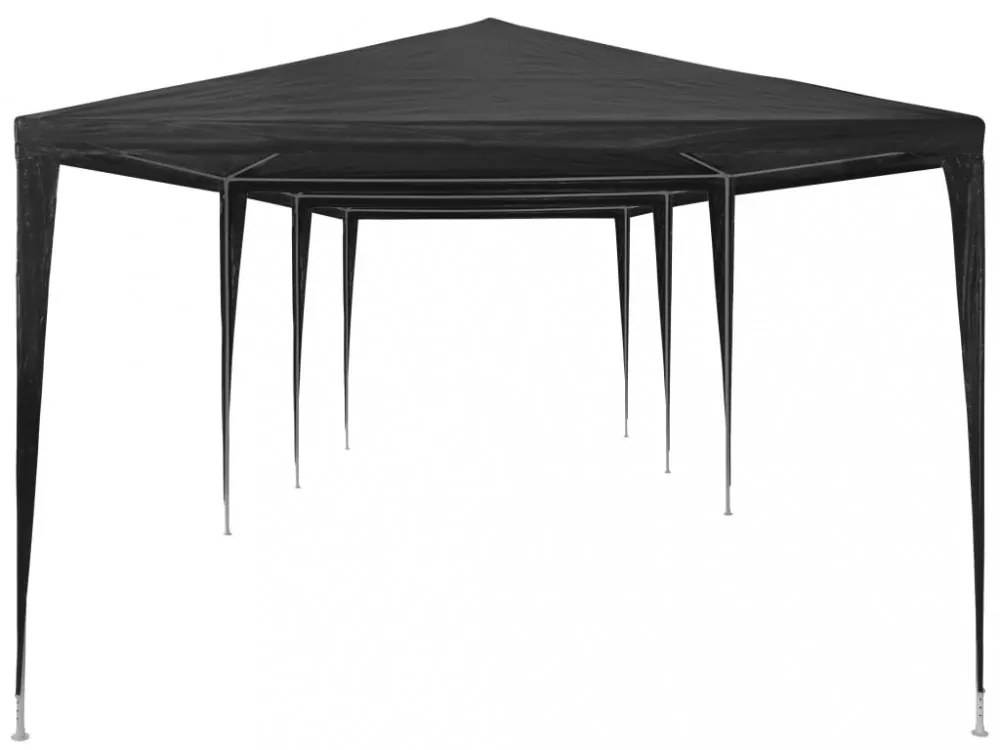 antracitszürke PE rendezvénysátor 3 x 9 m