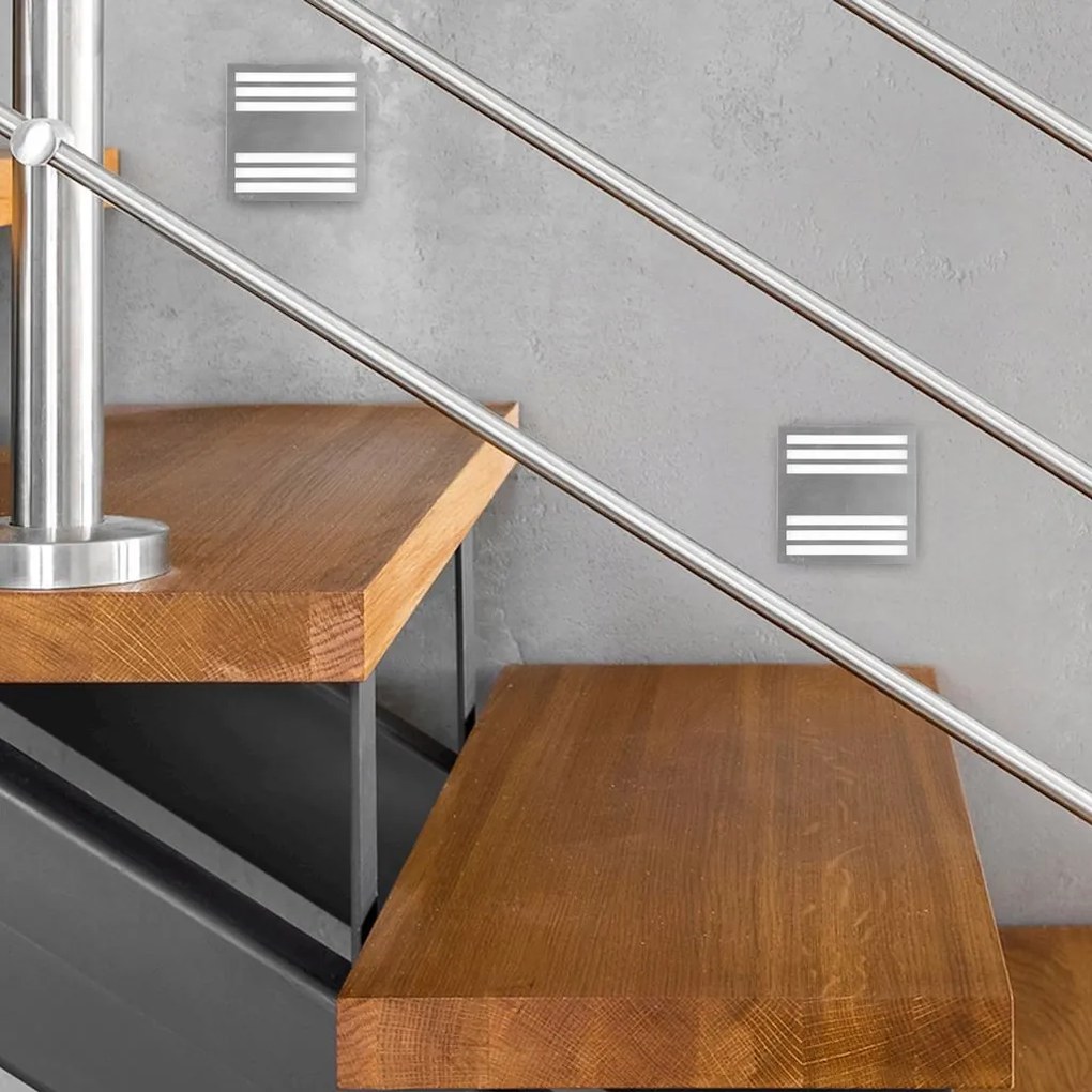 Eko-Light PEPERS EKS0941 Beépíthető lépcsőházi lámpa 1x0,6W/LED 6500K 15LM IP20