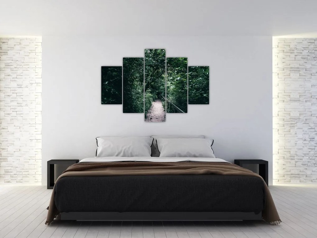 Kép - Az erdőn át vezető út (150x105 cm)