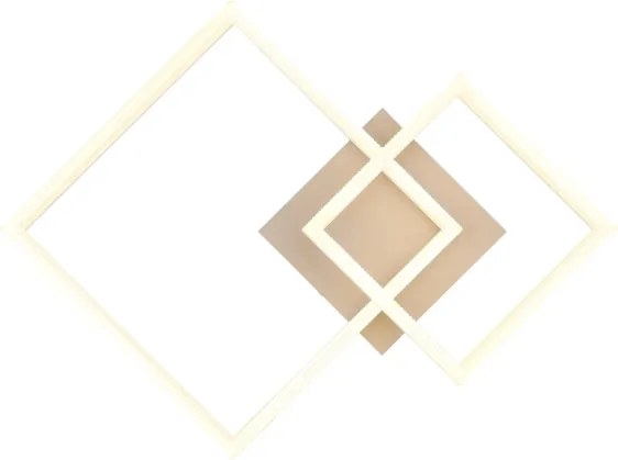 Globo 48047D - LED mennyezeti lámpa ZARA LED/24W/230V 3000K 46,5x62,5 cm