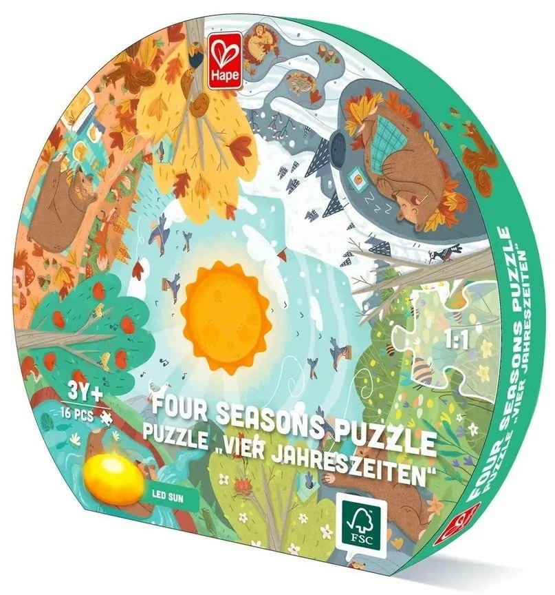 Hape Puzzle - Négy évszak