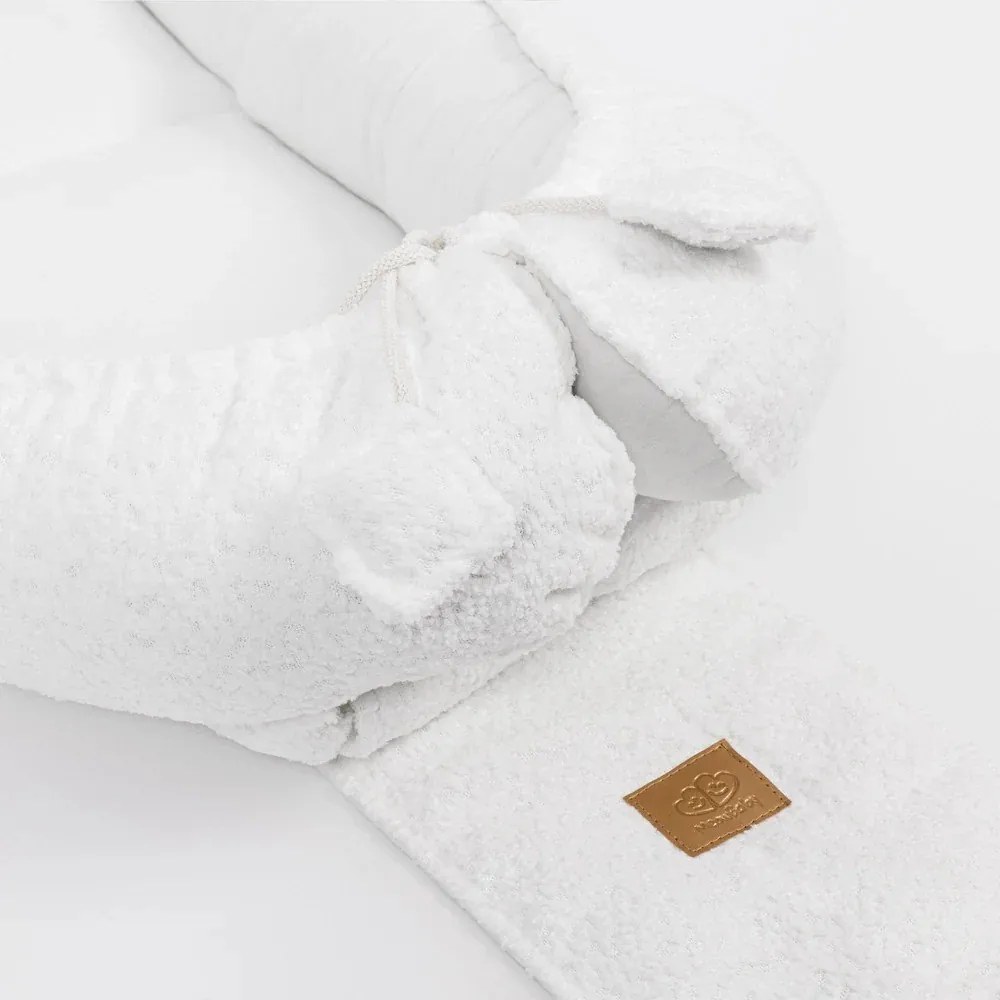 Fehér babafészek 55x83 cm – Meowbaby