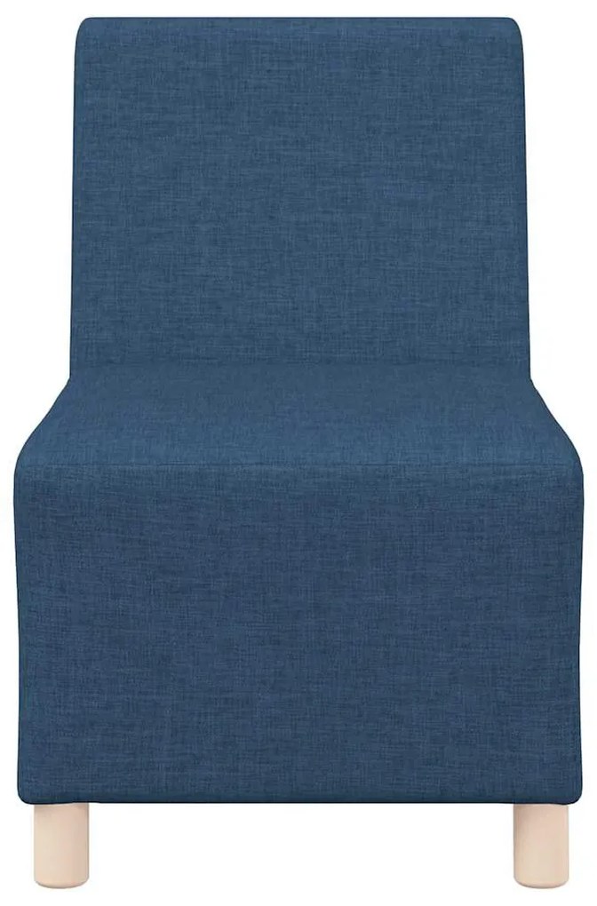 kék szövet kanapészék 55 cm