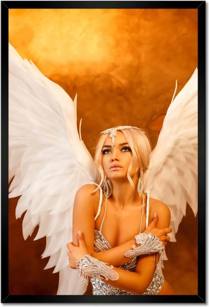 Poszterek keretben 40x60 Angyal nő