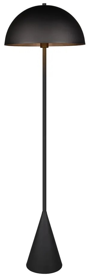 Fekete állólámpa (magasság 130 cm) Alfie – Trio