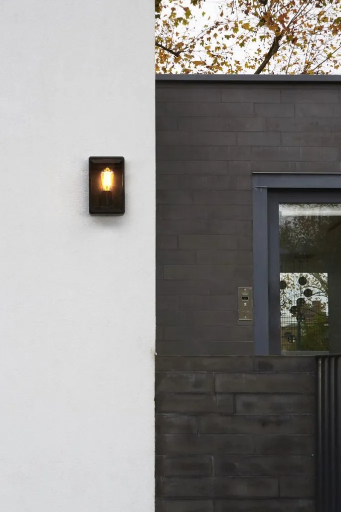 ASTRO LIGHTING 1095041 HOMEFIELD Klasszikus Kültéri Fali Lámpa Fekete Struktúra E27 IP44