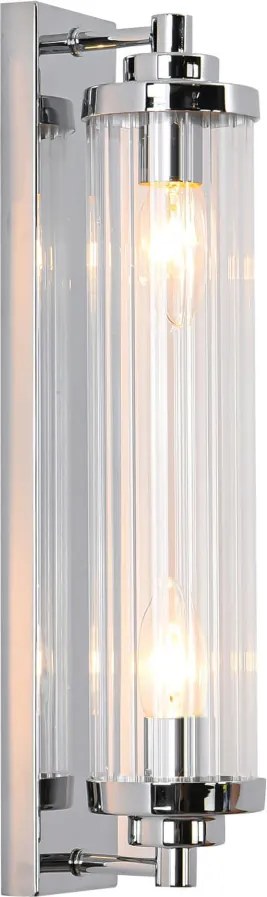 Gyönyörű ipari fali lámpa Lorenzo kristály pálcikák a hálószobába