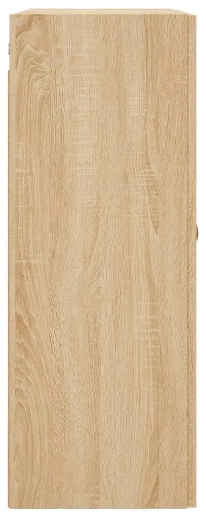 2 db sonoma tölgy fali szekrény 69,5 x 34 x 90 cm