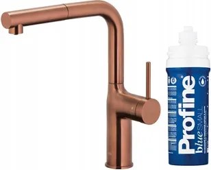 Kfa Konyhai Csaptelep, Vízszűrés Duero Pure Move, Brushed Rose Gold