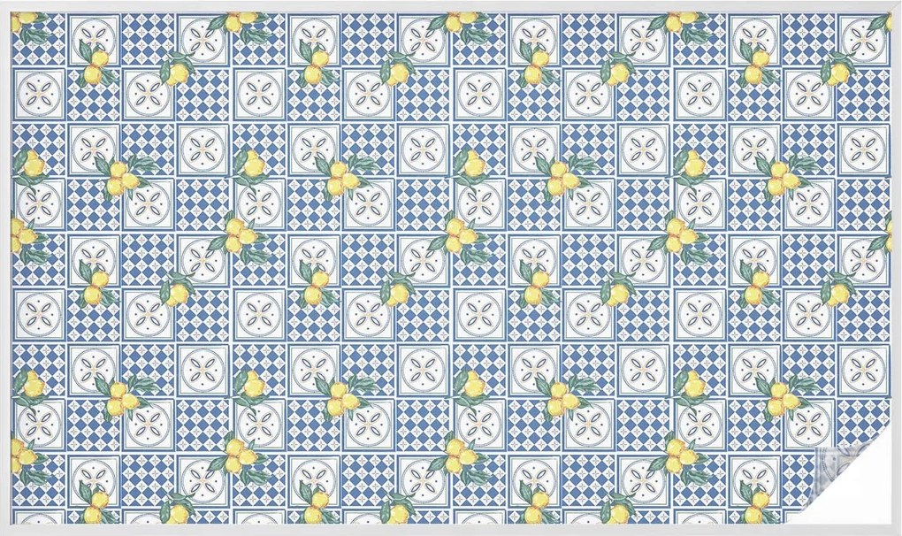 Szélvédőfólia Ablak Adatvédelem Citrom mintás 200x116