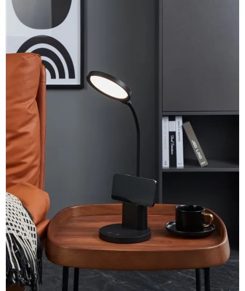 Eglo 900528 - LED Dimmelhető asztali lámpa BROLINI LED/2,1W/5V 1500 mAh fekete