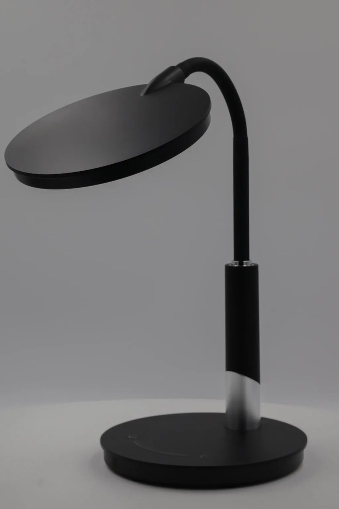 KAJA K-BL1237 CZARNY DINO Fekete Színű Asztali Lámpa 10W LED 600Lm 4000K IP20