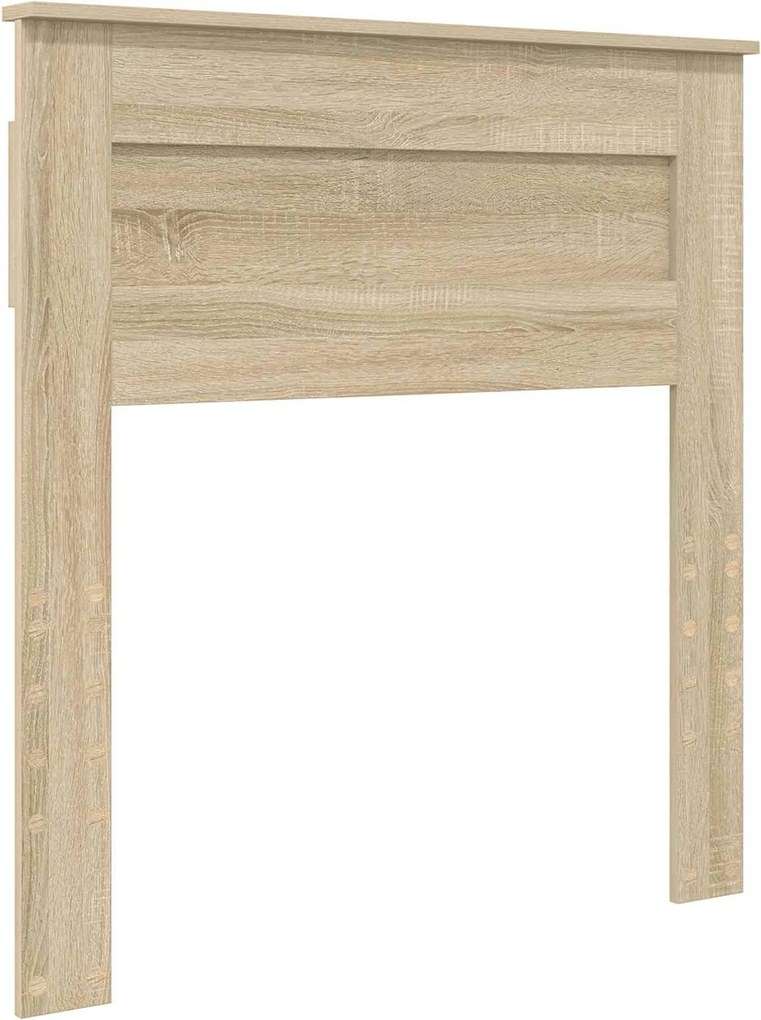 vidaXL Fejtámla Sonoma tölgy 90 cm Faanyag
