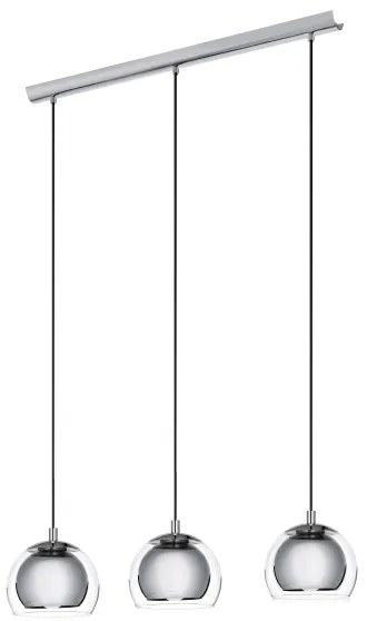 Eglo 94593 - Csillár ROCAMAR 3xE27/60W/230V