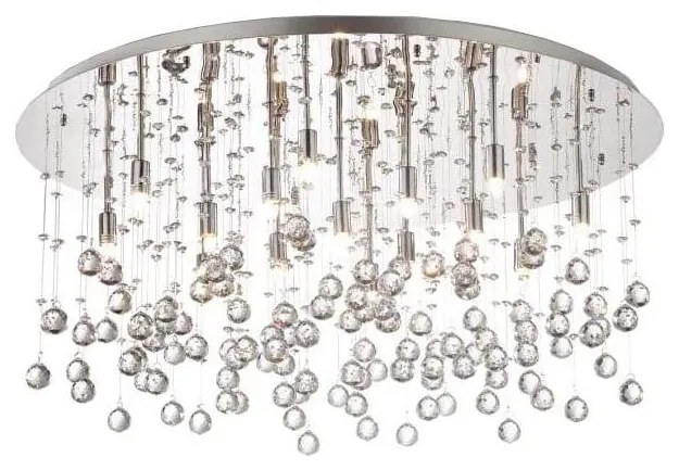 Ideal Lux - LED Kristály mennyezeti lámpa MOONLIGHT 15xG9/3W/230V átm. 80 cm