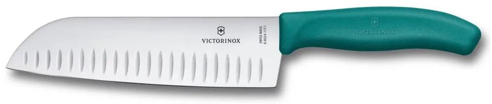 Victorinox - Santoku konyhakés SWISS CLASSIC 17 cm türkiz