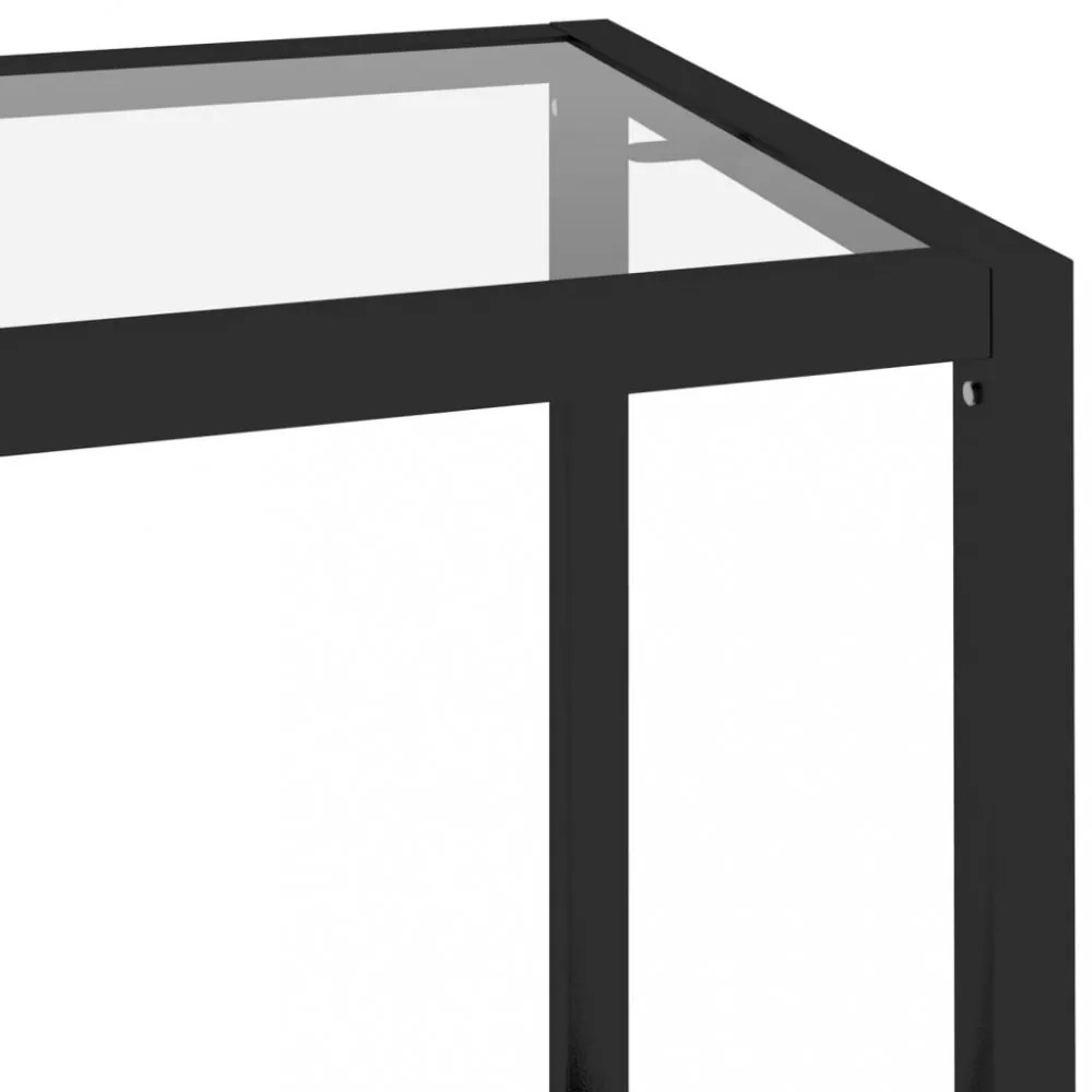 átlátszó edzett üveg polc 100 x 36 x 90 cm