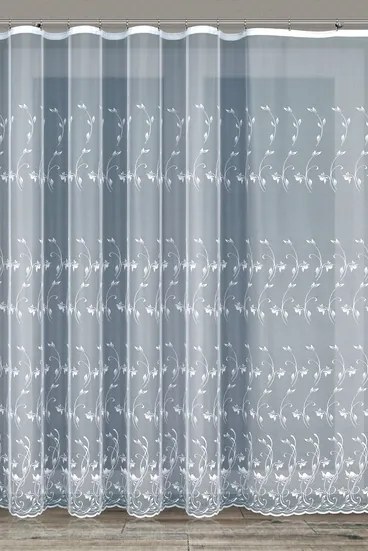 Mg Függöny jacquard 35643 Fehér 250cm magas pol 0,5m