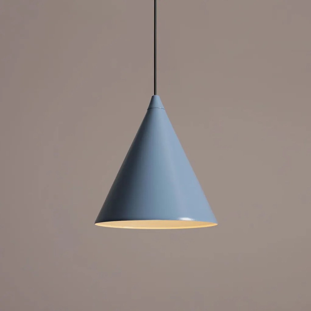 ALDEX 1108G16 FORM Modern Függesztett Lámpa Fekete, Kék E27 IP20