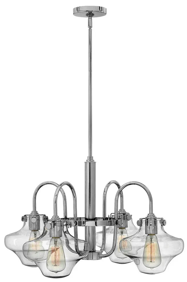 Hinkley Lighting CONGRESS HK-CONGRESS4-B-CM Csillár 4x60W/E27