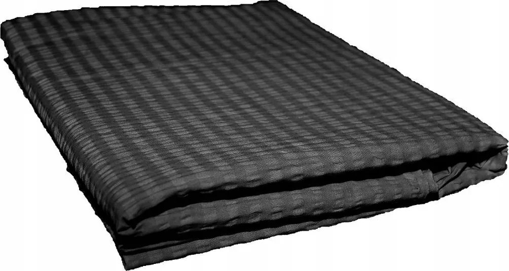 Fakéreg lepedő 160x200 egyszínű fekete pamut, gumis
