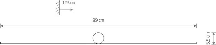 NOWODVORSKI 10621 SPIN Modern Képvilágító lámpa LED IP20