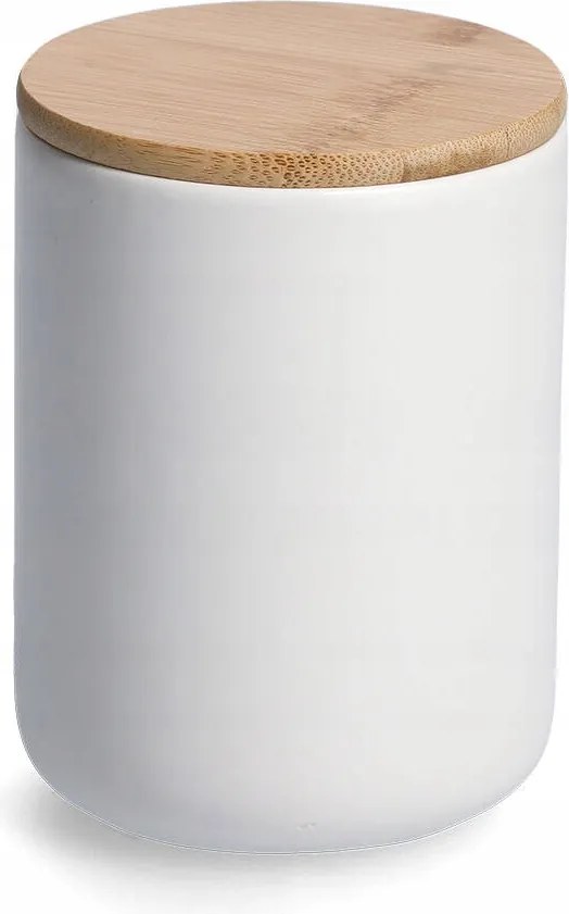 Kerámia Tégely Bambusz Fedéllel Ömlesztett Termékek Számára, 670 ML, Zeller