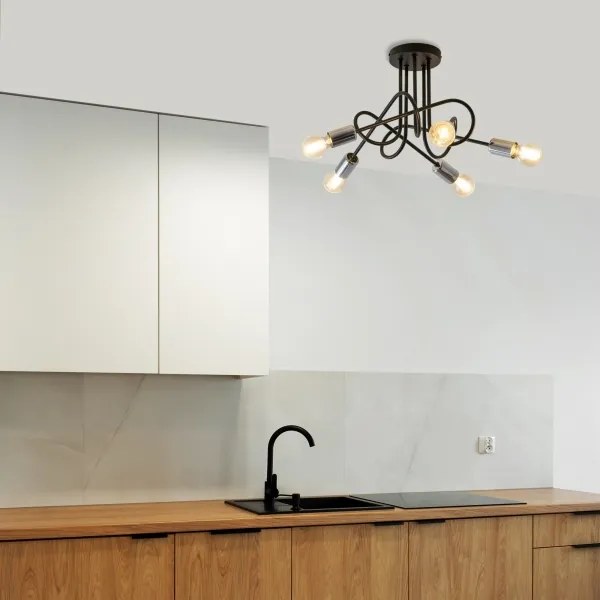 Csillár OXFORD 5xE27/15W/230V