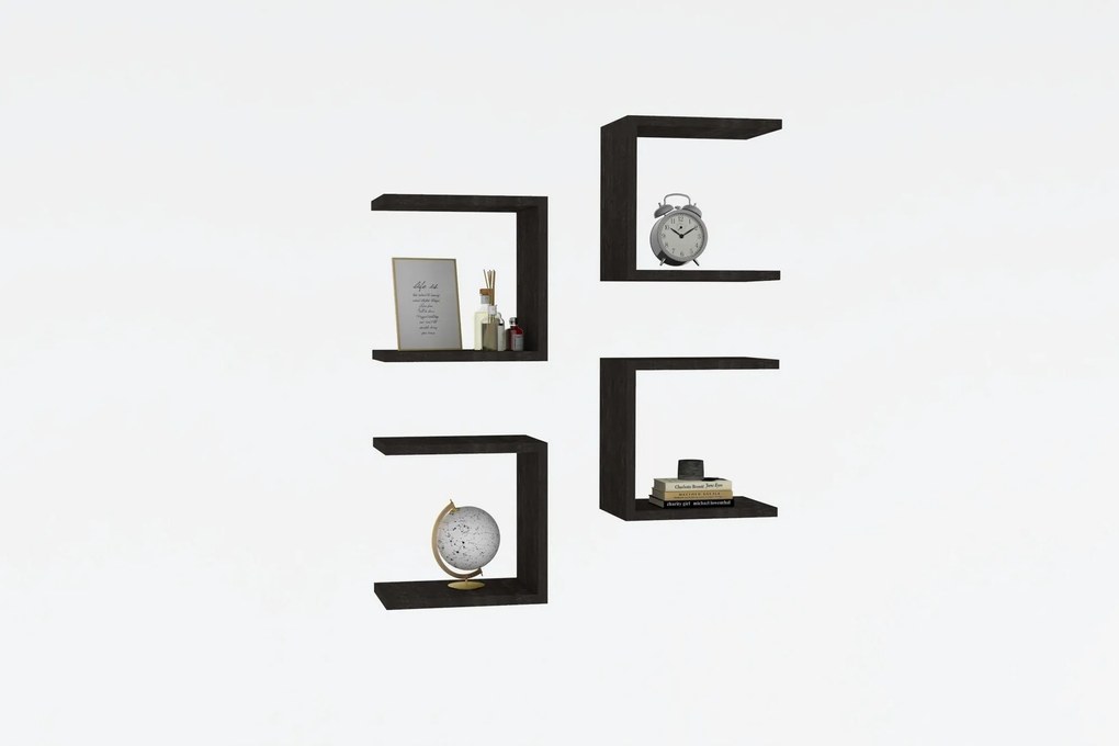 Fali polc Base - Anthracite