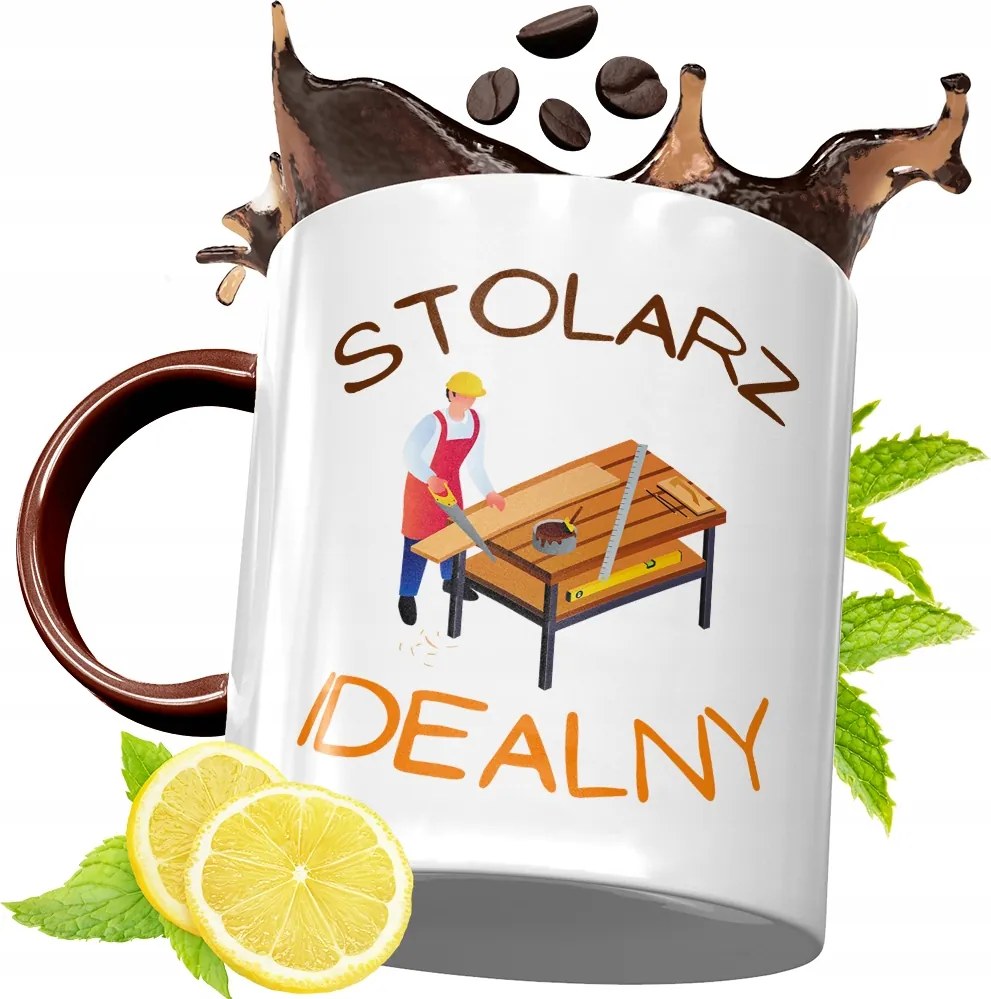 Bordó Bögre Asztalosnak Születésnapra Ajándék fényképes nyomattal