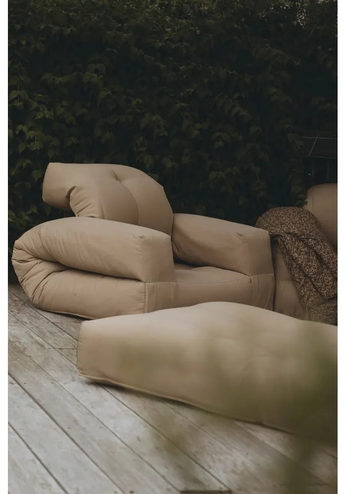 Design OUT™ Hippo Beige kinyitható bézs kültéri fotel - Karup Design