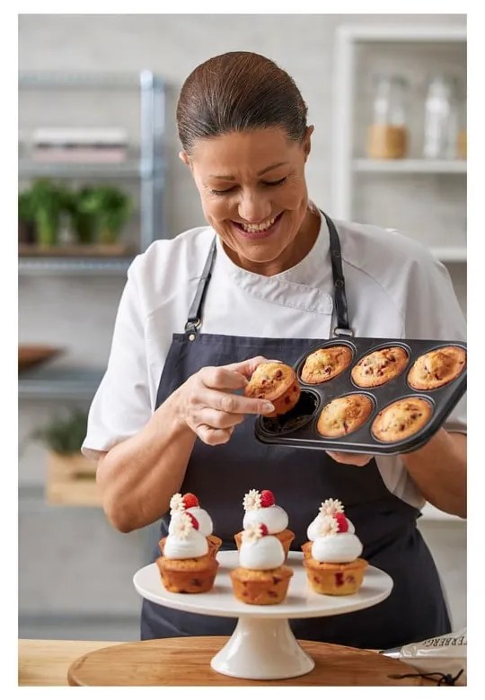 Acél sütőforma muffinhoz 19x27 cm – Blomsterbergs